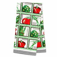 Velosso Peppers Printed Cotton Tea Towel