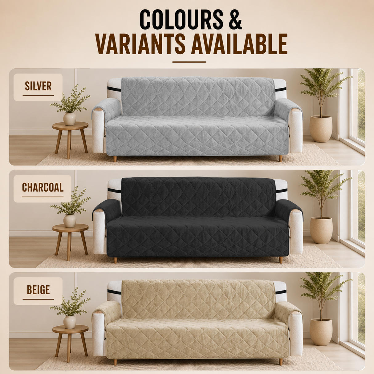 Home Republic Teddy Sofa Protector