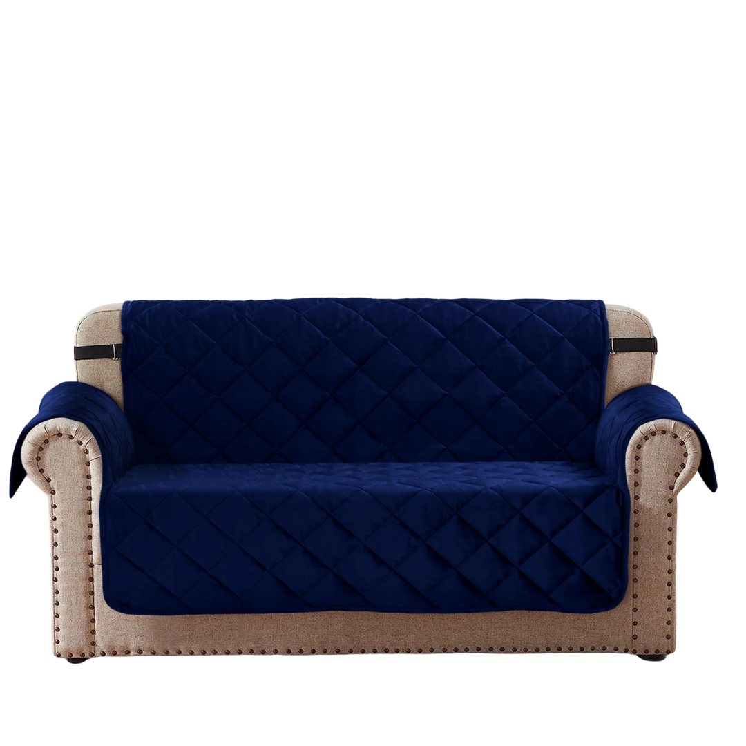 Home Republic Matt Velvet Sofa Protector