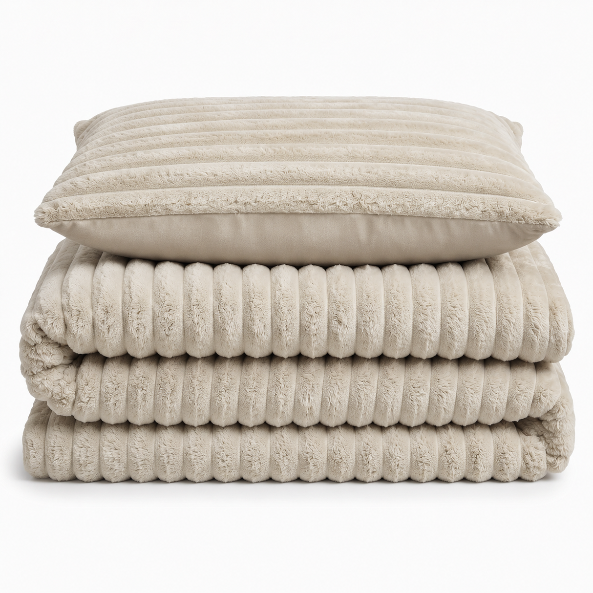 Velosso Chunky Cord Duvet Cover & Pillowcase Set