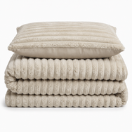 Velosso Chunky Cord Duvet Cover & Pillowcase Set