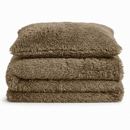 Velosso Alaska Faux Fur Duvet Cover & Pillowcase Set
