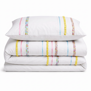 Intimates Floral Ruffles Duvet Cover & Pillowcase Set
