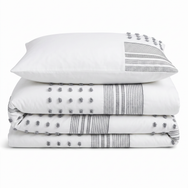 Intimates Micah Tufted Duvet Cover & Pillowcase Set
