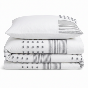 Intimates Micah Tufted Duvet Cover & Pillowcase Set