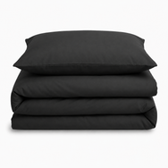 Velosso Microfibre Plain Duvet Cover & Pillowcase Set