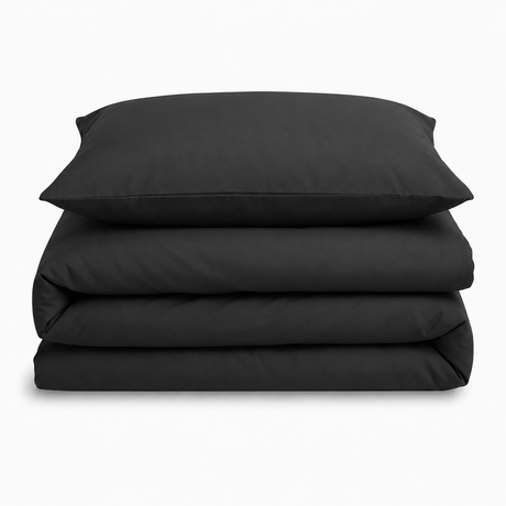 Velosso Microfibre Plain Duvet Cover & Pillowcase Set