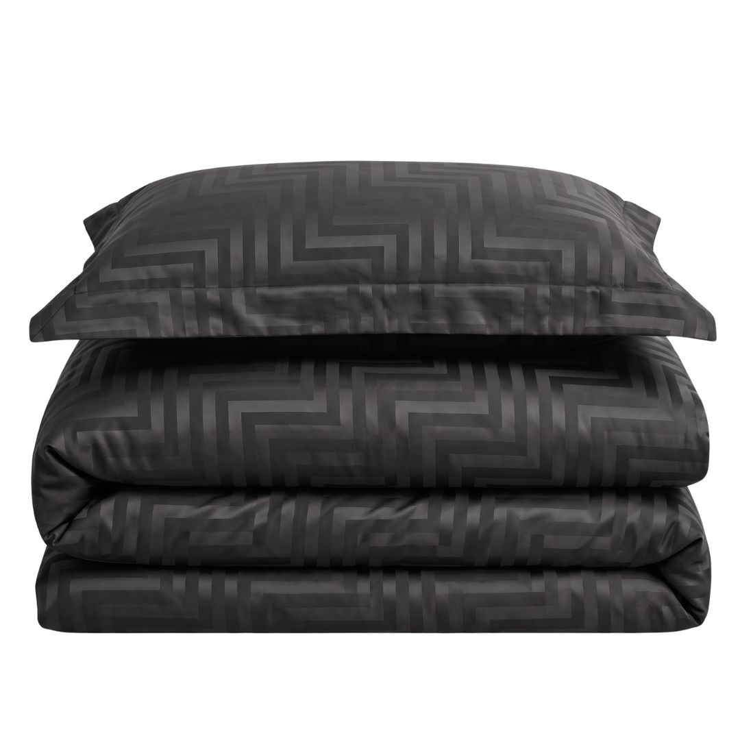 Velosso Larson Stripe Duvet Cover & Pillowcase Set