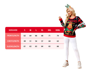 Velosso Festive Fun Express Yourself Elf Jumper