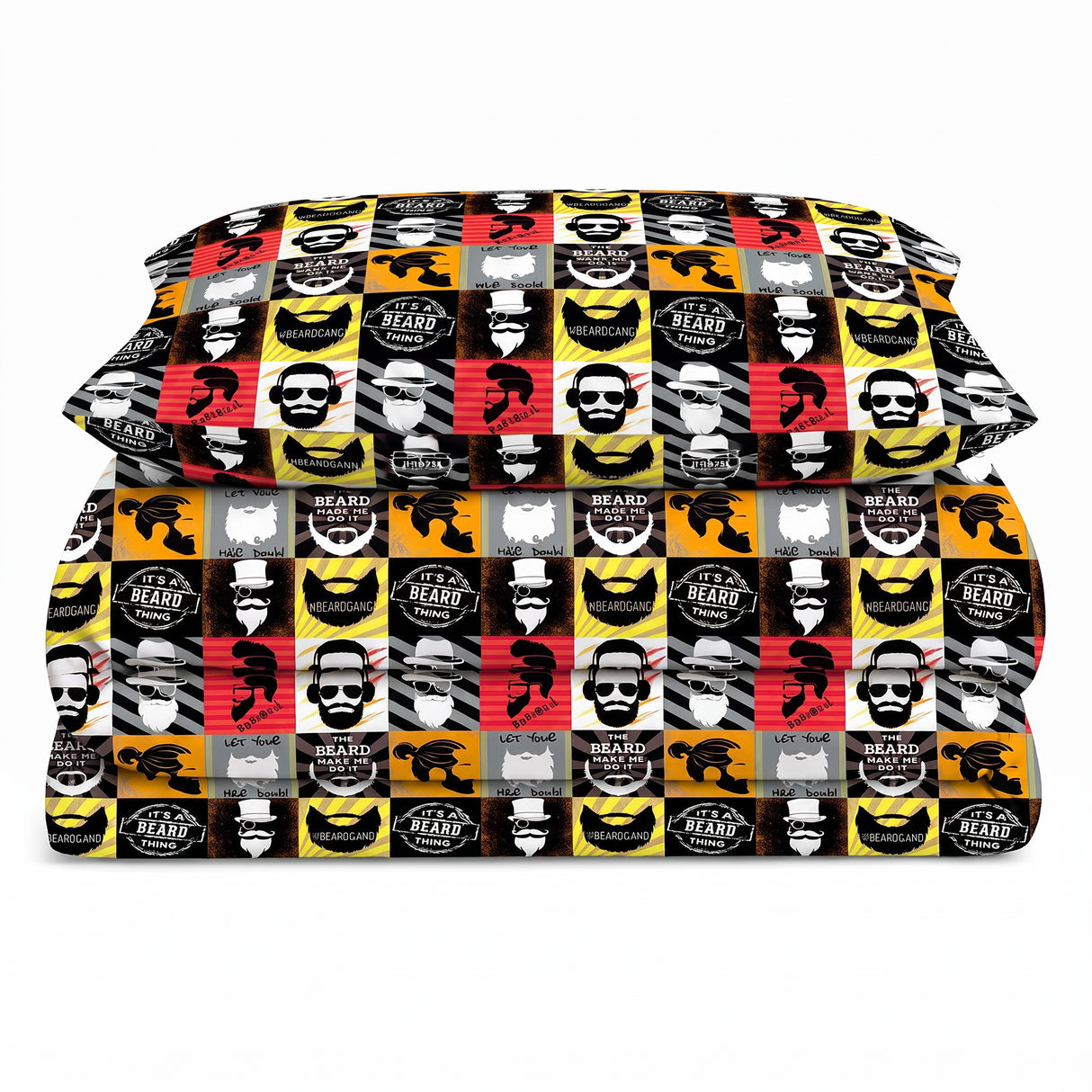 Velosso Its A Beard Thing Duvet Cover & Pillowcase Set