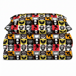 Velosso Its A Beard Thing Duvet Cover & Pillowcase Set
