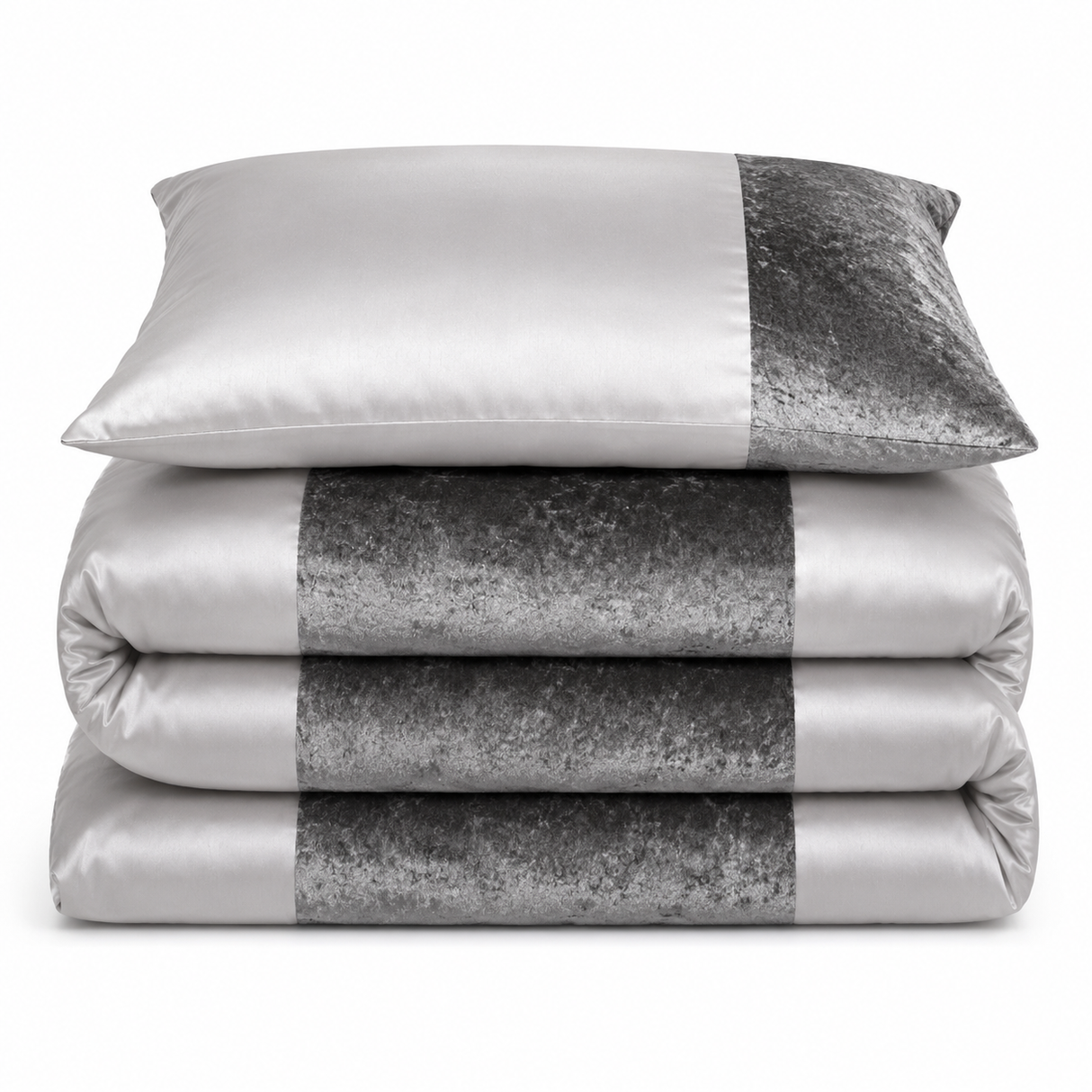 Intimates Crushed Velvet Duvet Cover & Pillowcase Set