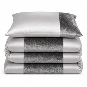 Intimates Crushed Velvet Duvet Cover & Pillowcase Set