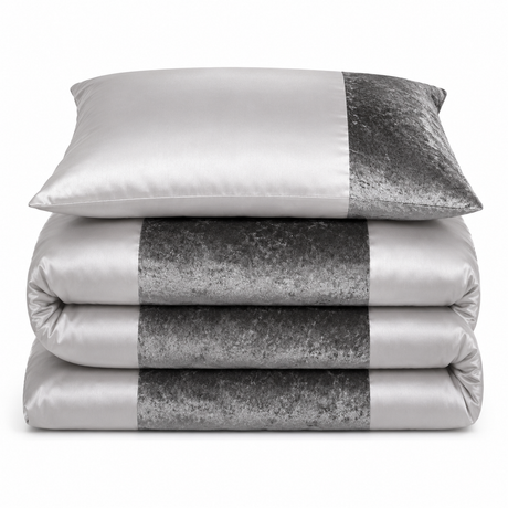 Intimates Crushed Velvet Duvet Cover & Pillowcase Set