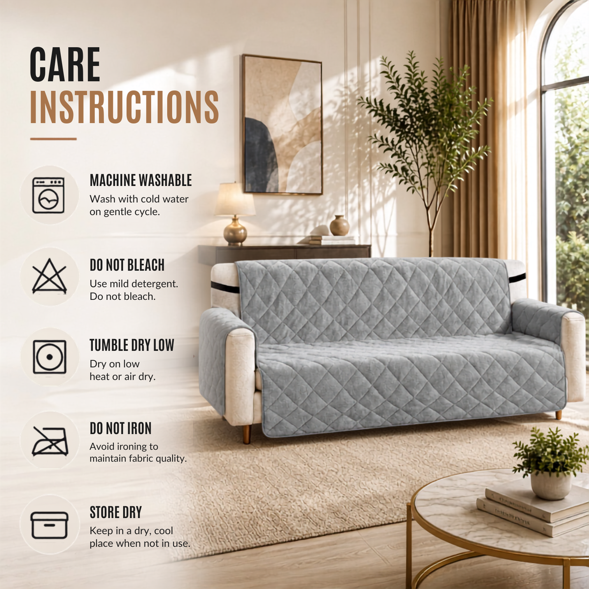 Home Republic Teddy Sofa Protector