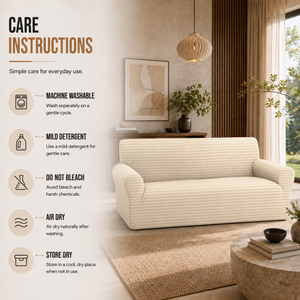 Home Republic Esther Stretch Fitted Sofa Cover