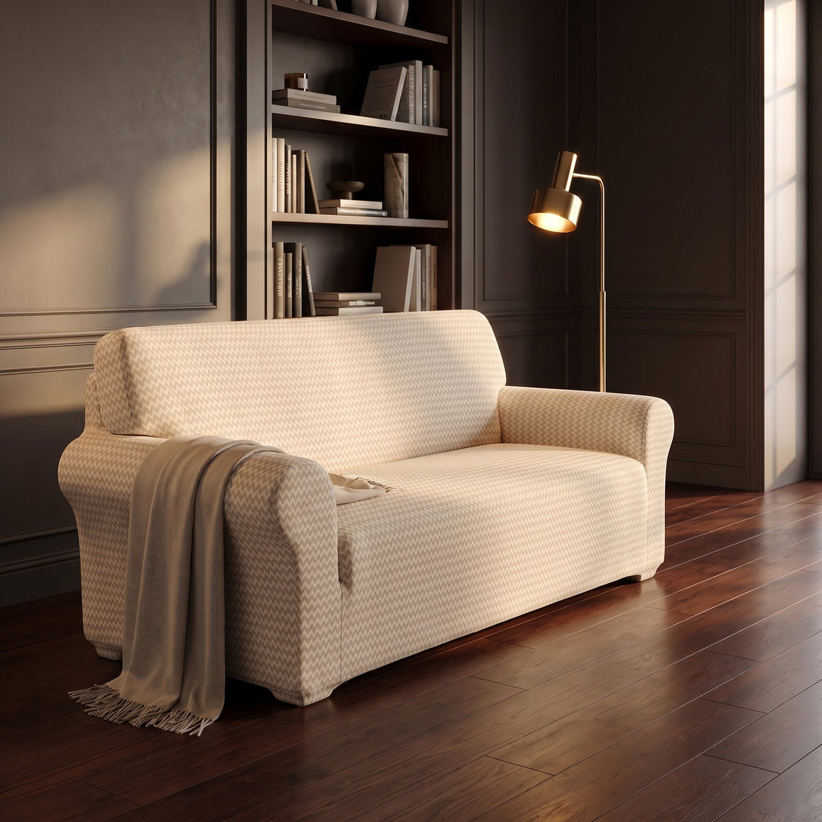 Home Republic Esther Stretch Fitted Sofa Cover