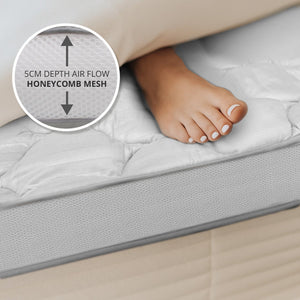 Velosso Hotel Airflow Mattress Topper