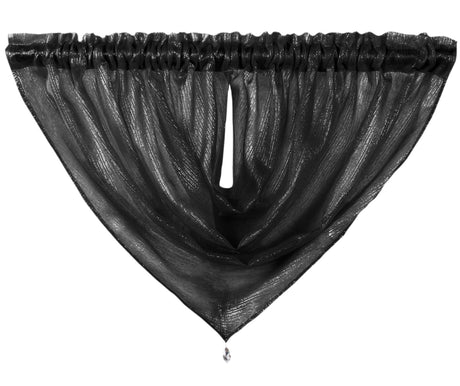 Intimates Alessandria Sparkly Sheer Curtain Swag