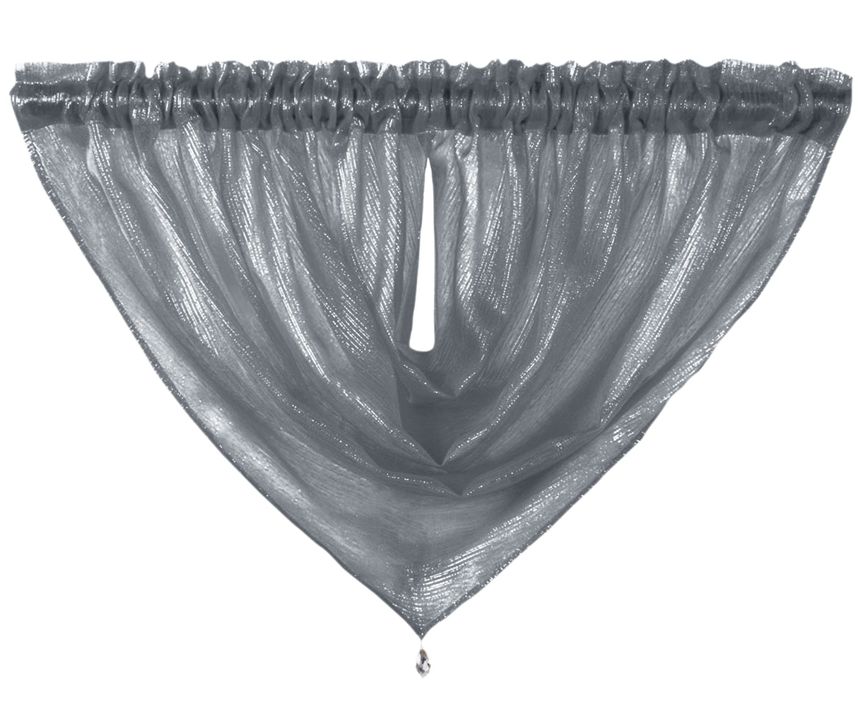 Intimates Alessandria Sparkly Sheer Curtain Swag