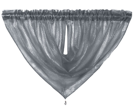 Intimates Alessandria Sparkly Sheer Curtain Swag