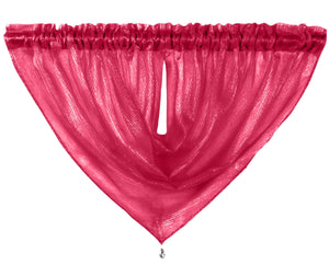 Intimates Alessandria Sparkly Sheer Curtain Swag