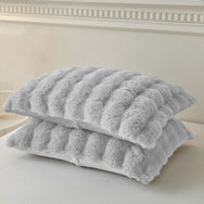 Sweet Dreams Bubble Faux Rabbit Pillowcase Pair