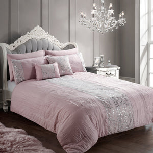 Intimates Amara Crinkle Duvet Cover & Pillowcase Set