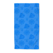 Velosso Anchor Embossed Jacquard Beach Towel