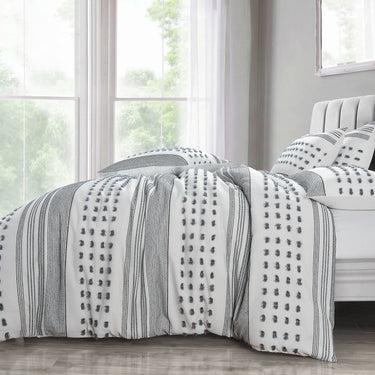 Arlo Tufted Duvet Cover & Pillowcase Set
