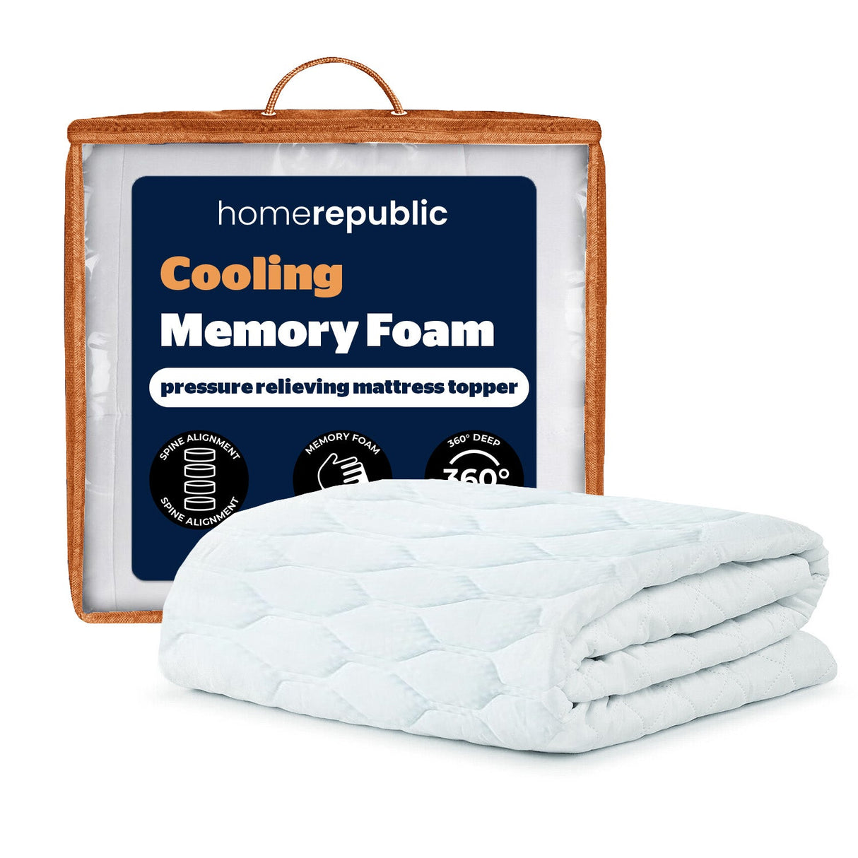 Home Republic Cooling Mattress Topper