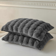 Sweet Dreams Bubble Faux Rabbit Pillowcase Pair