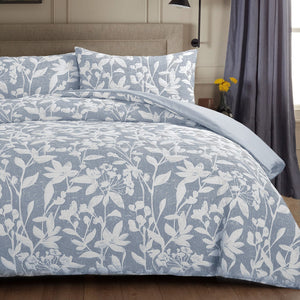 Sweet Dreams Ashbury Jacquard Duvet Cover and Pillowase Set