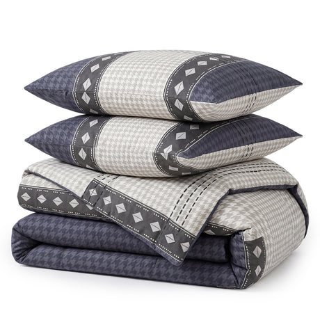 Velosso Atlas Duvet Cover and Pillowcase Set