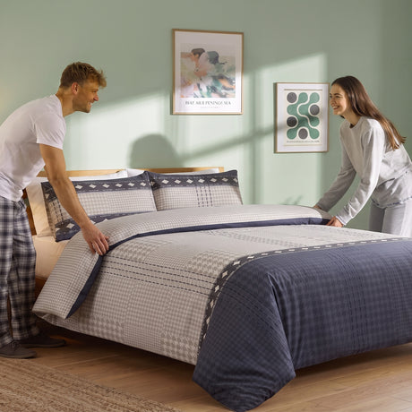 Velosso Atlas Duvet Cover and Pillowcase Set