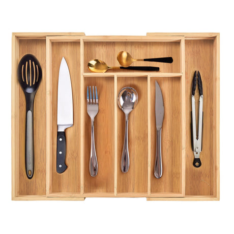 Home Republic Bamboo Kitchen Draw Organiser