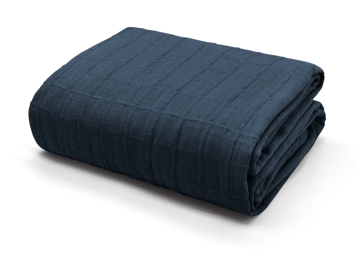 Velosso Batten Check Throw 100% Cotton
