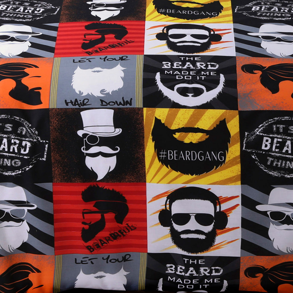 Velosso Its A Beard Thing Duvet Cover & Pillowcase Set