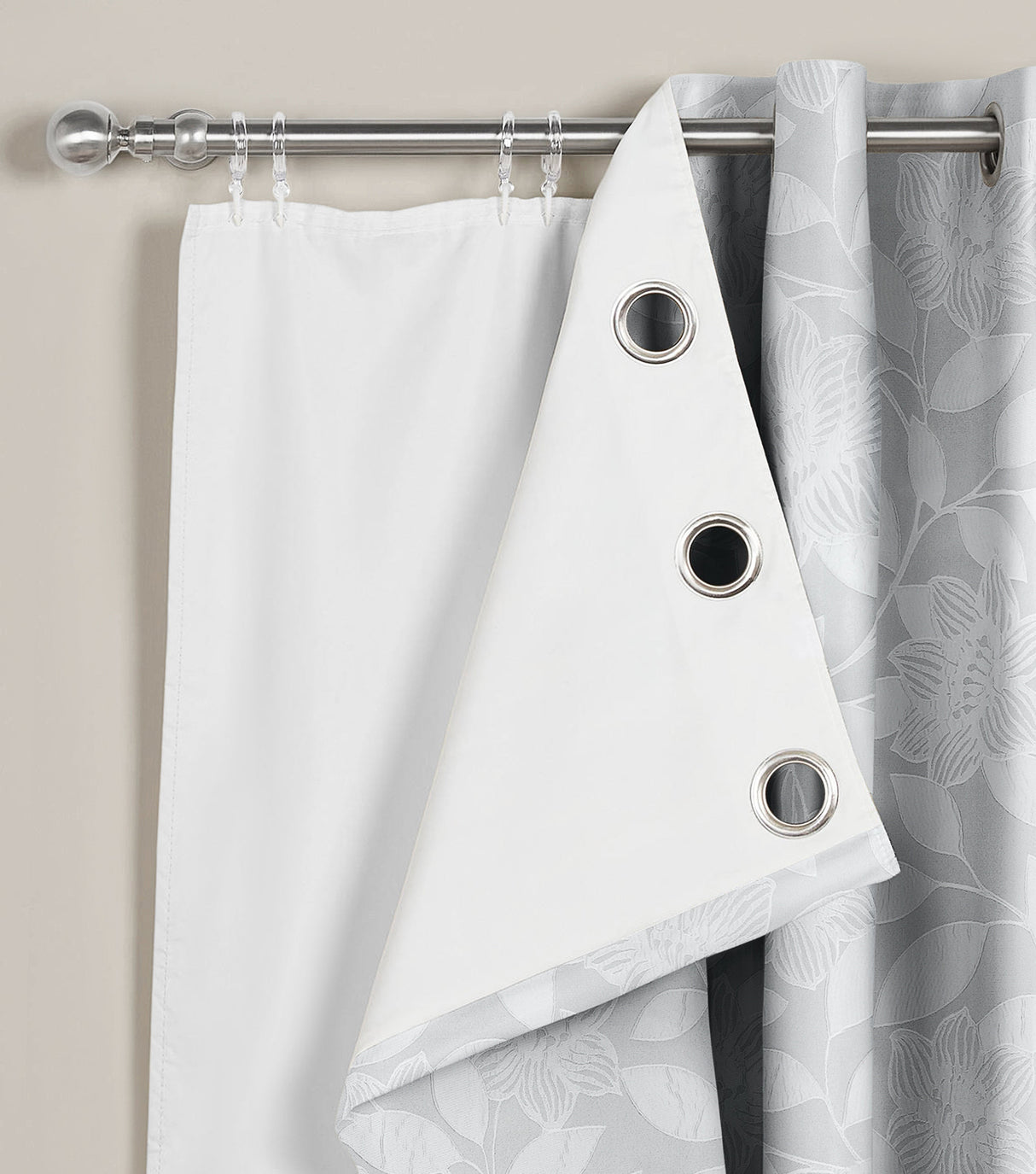 Velosso Blackout Ring Top Curtain Linings