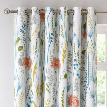 Florelle Bloomfield Floral Ring Top Curtains