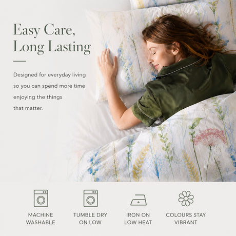 Florelle Bloomfield Wild Meadow Duvet Cover and Pillowcase Set