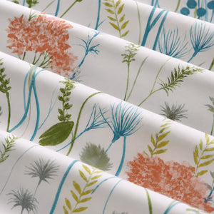 Florelle Bloomfield Floral Ring Top Curtains