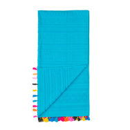 Velosso Velour Tassle Beach Towel