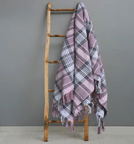 Velosso Bourbon Check Throw 100%