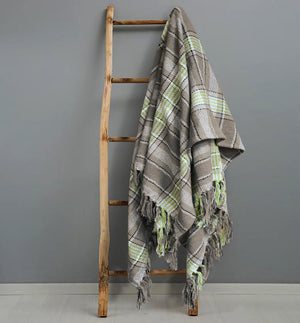 Velosso Bourbon Check Throw 100%