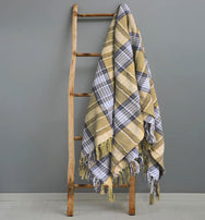 Velosso Bourbon Check Throw 100%