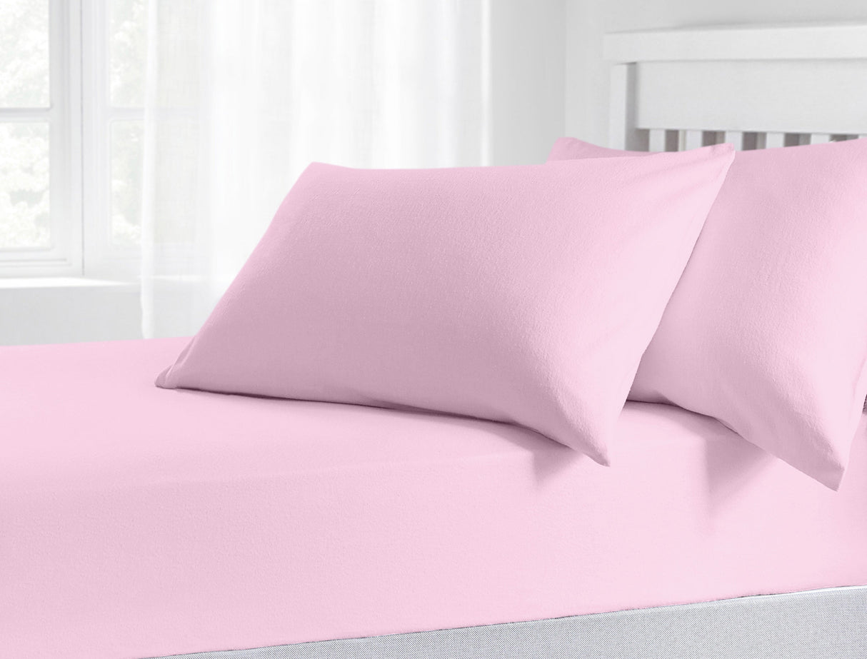 Intimates Brushed Cotton Flannel Flat Sheet