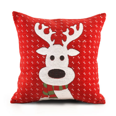 Xmas Reindeer Cushion Cover