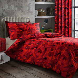 Velosso Camouflage Duvet Cover & Pillowcase Set