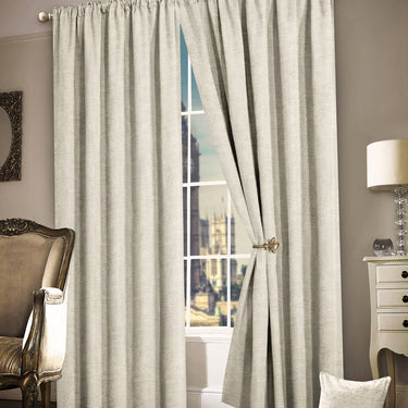 Plain Chenille Pencil Pleat Curtains